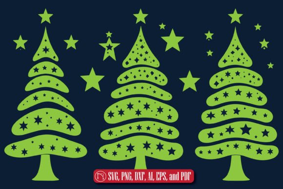 Cricut Christmas Tree SVG Bundle