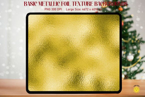 Shiny Yellow Metallic Foil Texture: A Versatile Design Element for Creative Projects