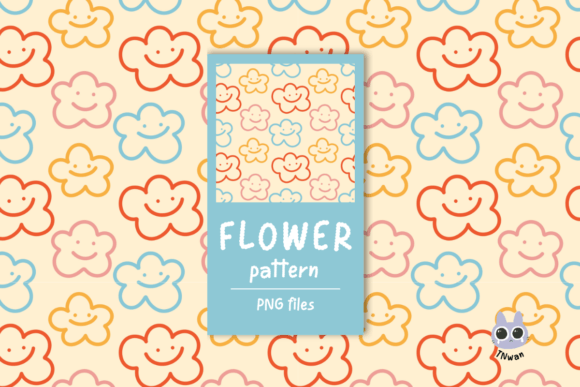 Unlocking Creativity with Flower Minimal Summer Doodle Pattern: A Versatile Design Asset for Modern Creators